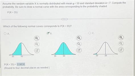 Solved Assume the random variable X is normally .